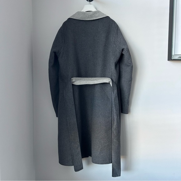 Weekend MaxMara Double Faced Wool Robe Coat - Picture 4 of 9